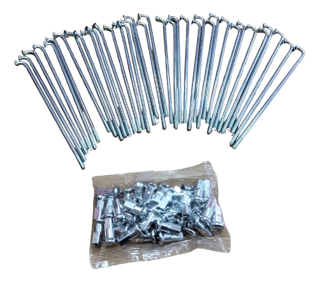 RAYO JGO 10G-122 C/NIPLE TRASERO HONDA BIZ100