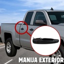 MANIJA EXTERIOR CV CHEYENNE/SILVERADO 07-13/SUBURBAN/TAHOE 07-14/AVALANCHE  GM SIERRA 07-13/YUKON 07-14  CV PICK UP 07-13  NEGRA PLASTICO HUSHAN Derecho Trasera  
