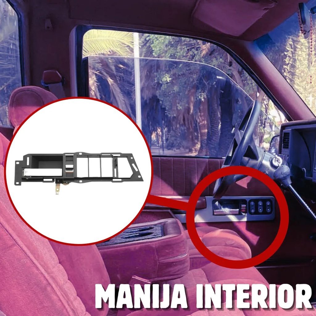 Manija Interior Chev Cheyenne Custom/ Gmc Sierra 88-94 Delan