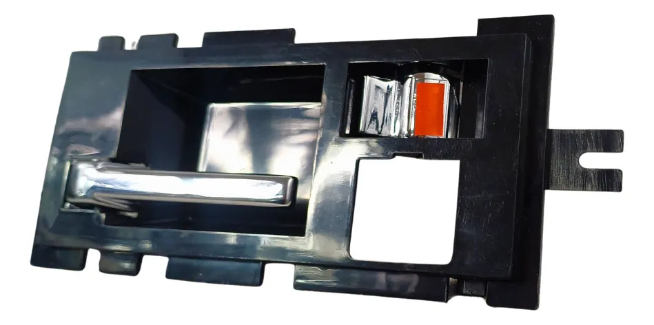 MANIJA INTERIOR CV BLAZER (S10)  GM SONOMA/JIMMY  OD BRAVADA  CV S10 82-94  NEGRA/CROMO ZINC CON PLASTICO HUSHAN Izquierdo Trasera  