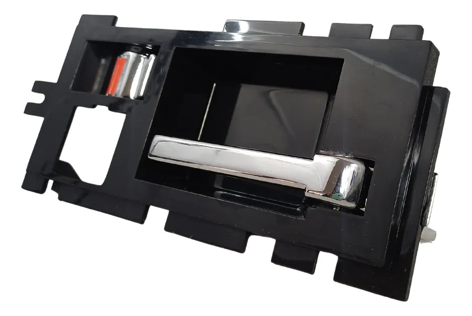 MANIJA INTERIOR CV BLAZER (S10)  GM SONOMA/JIMMY  OD BRAVADA  CV S10 82-94  NEGRA/CROMO ZINC CON PLASTICO HUSHAN Izquierdo Trasera  