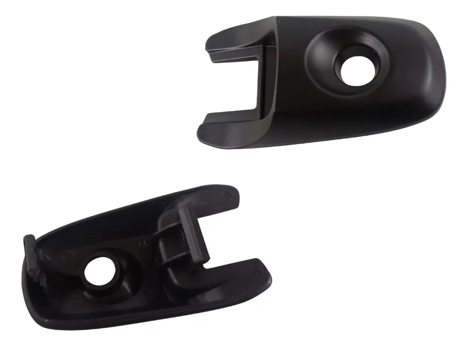 MANIJA EXTERIOR FD EDGE 11-14/EXPLORER 11-19  CON HOYO PARA LLAVE LISA PARA PINTAR NEGRA PLASTICO HUSHAN Izquierdo Delantera  
