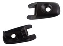 MANIJA EXTERIOR FD EDGE 11-14/EXPLORER 11-19  CON HOYO PARA LLAVE LISA PARA PINTAR NEGRA PLASTICO HUSHAN Izquierdo Delantera  