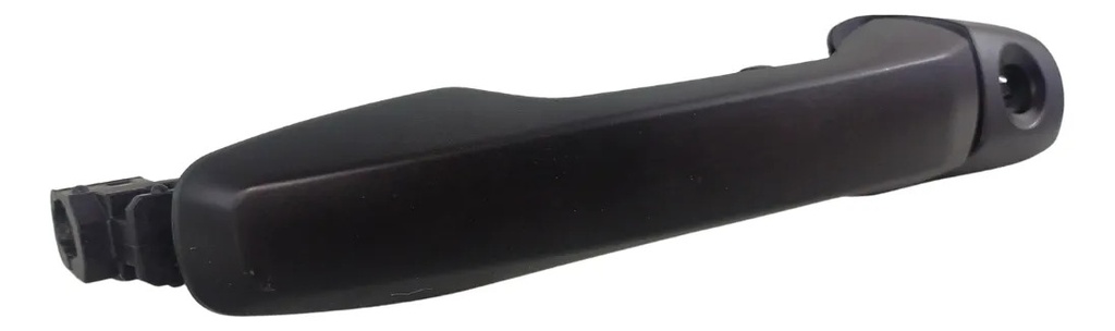 MANIJA EXTERIOR FD EDGE 11-14/EXPLORER 11-19  CON HOYO PARA LLAVE LISA PARA PINTAR NEGRA PLASTICO HUSHAN Izquierdo Delantera  