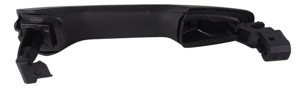 MANIJA EXTERIOR FD EDGE 11-14/EXPLORER 11-19  CON HOYO PARA LLAVE LISA PARA PINTAR NEGRA PLASTICO HUSHAN Izquierdo Delantera  