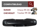 Manija Exterior Suzuki Grand Vitara 99-05 Hu Negra Derecha Delantera/trasera
