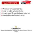 MOTOR VENTILADOR 12V STRATUS
