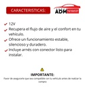 MOTOR VENTILADOR 12V
