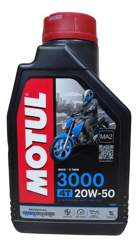 ACEITE MOTUL 4T 3000 20W50 1L MINERAL