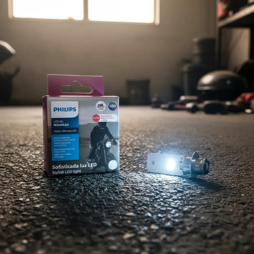 FOCO PHILIPS LED M5/T19 MOTO (11163)