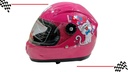 Casco De Moto Infantil Cerrado Protección Total Con Visera