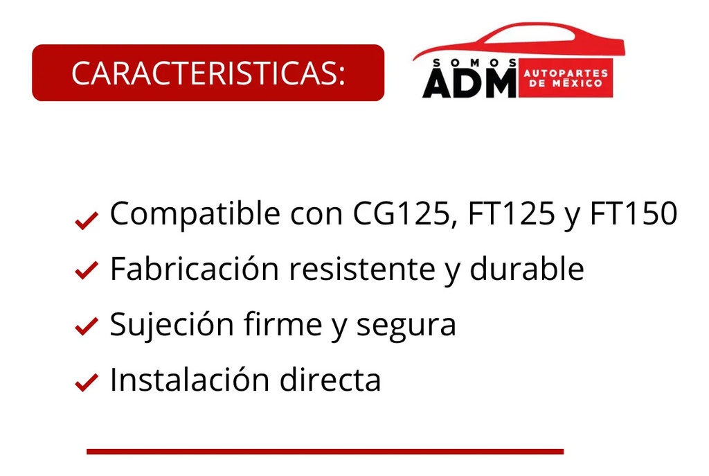 TORNILLO/BIRLO ENGRANE DE TRACCIÓN CG125/FT125/FT150 J/4PZ=4701