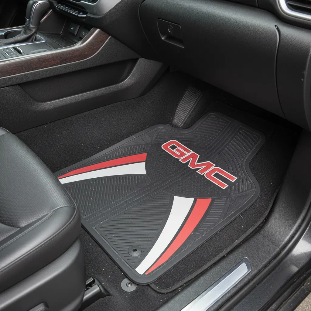TAPETE UNIVERSAL 1PZ GMC NEGRO *DAÑO*