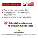 TAPETE UNIVERSAL 1PZ GMC NEGRO *DAÑO*
