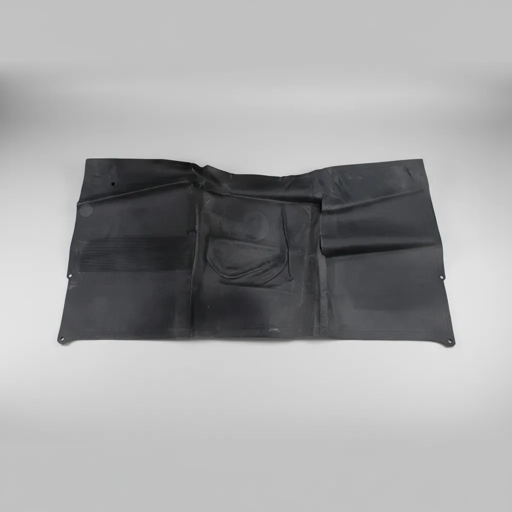 TAPETE PISO ORIGINAL CV PU/ C-10 73-91 NEGRO *DAÑO*