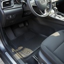 TAPETE MERCURIO VINYPLUS 317 PISO NEGRO 2 PIEZAS