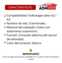 ARNES CONECTOR SENSOR VELOCIDAD VW JETTA A2/ A3 1PZ