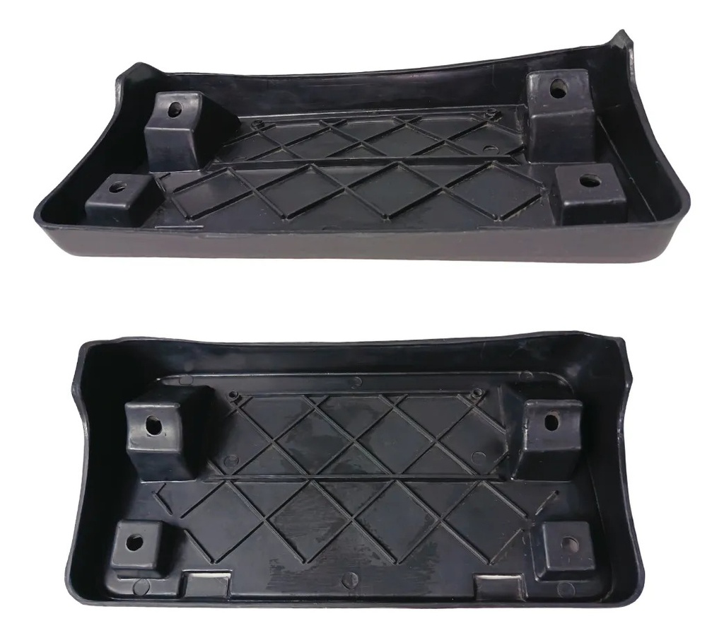 PORTA PLACA CHRYSRLER VOYAGER MOD 95-99  NEGRO