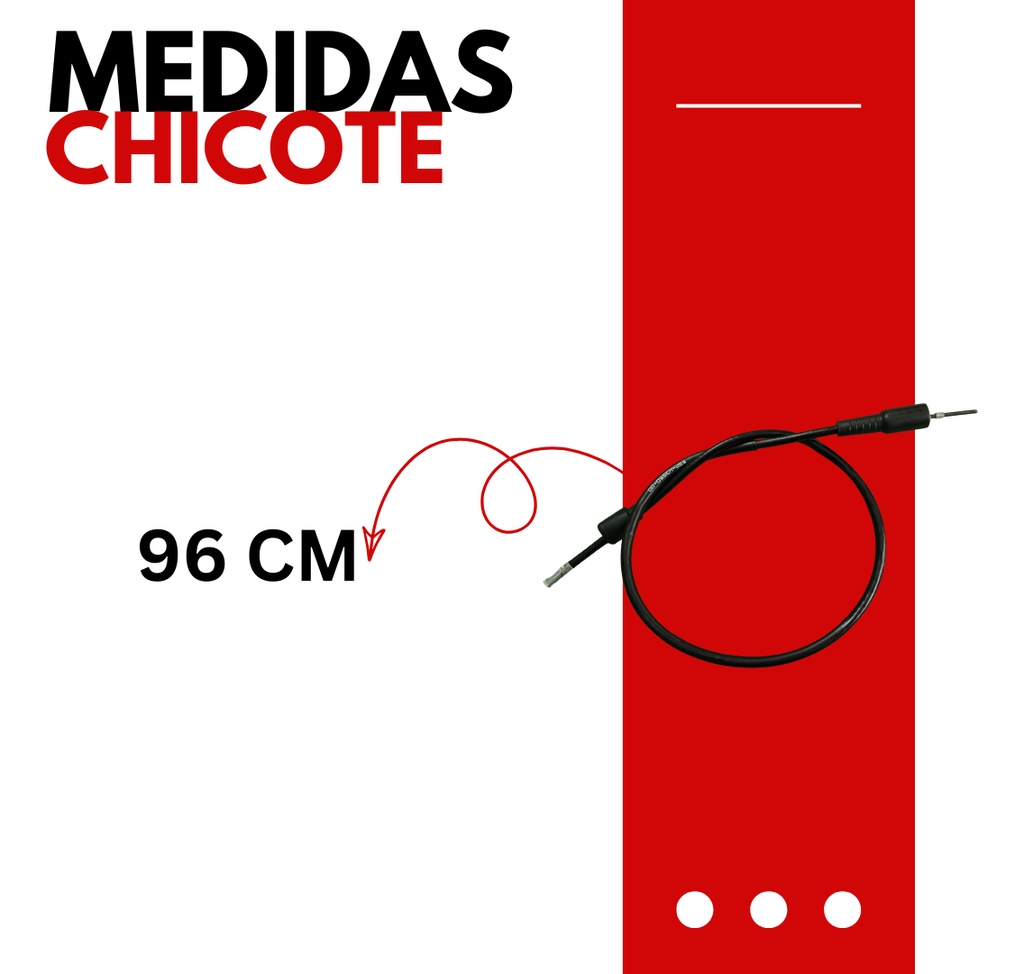 CHICOTE VELOCIMETRO PARA YAMAHA BWS-125