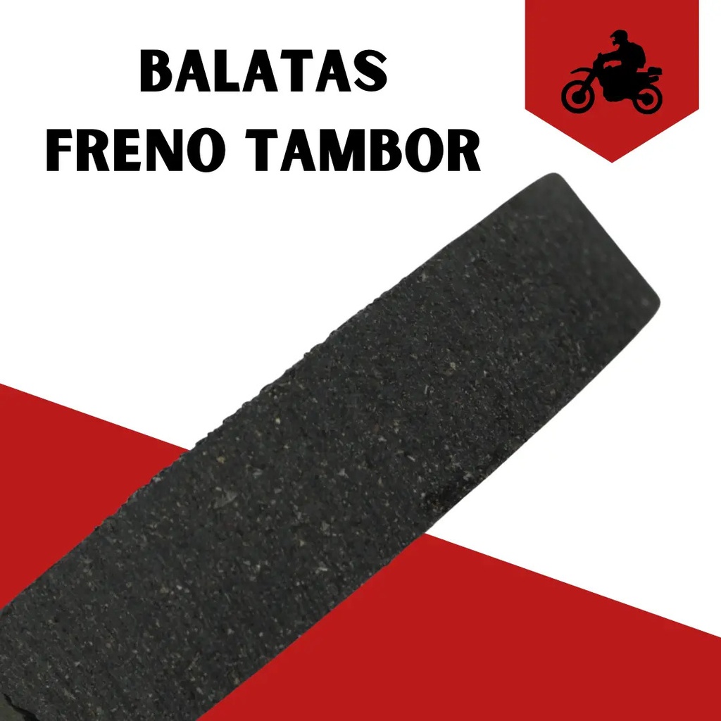 BALATA FRENO TAMBOR CHOPPER ITALIKA TC250