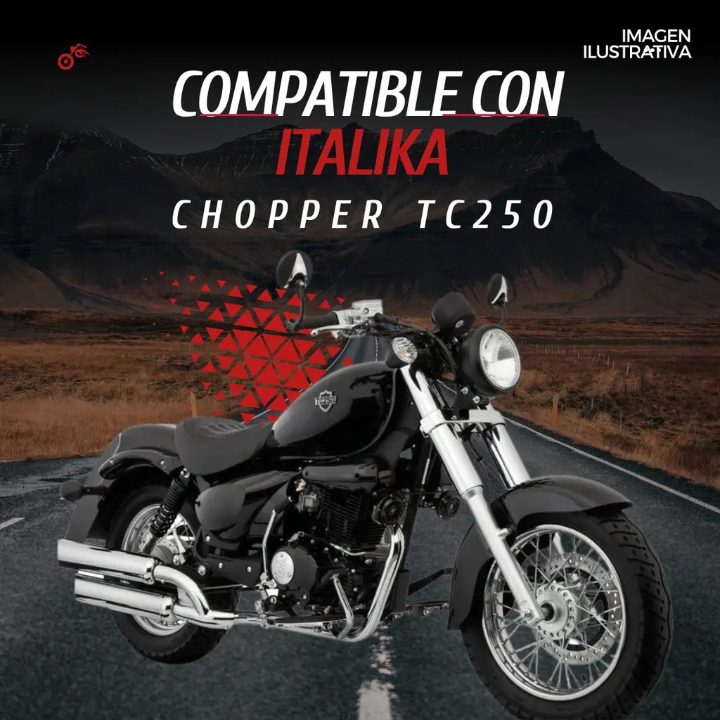 BALATA FRENO TAMBOR CHOPPER ITALIKA TC250