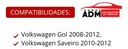 MANIJA INTERIOR VW GOL 08-12/SAVEIRO 10-12  PLATA PLASTICO Izquierdo Delantera/Trasera  