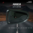 MANIJA INTERIOR DODGE VERNA 04-06  HY ACCENT 00-06  GRIS OBSCURO PLASTICO HUSHAN Izquierdo Delantera/Trasera