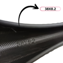 CUBRE VOLANTE VINIL NEGRO
