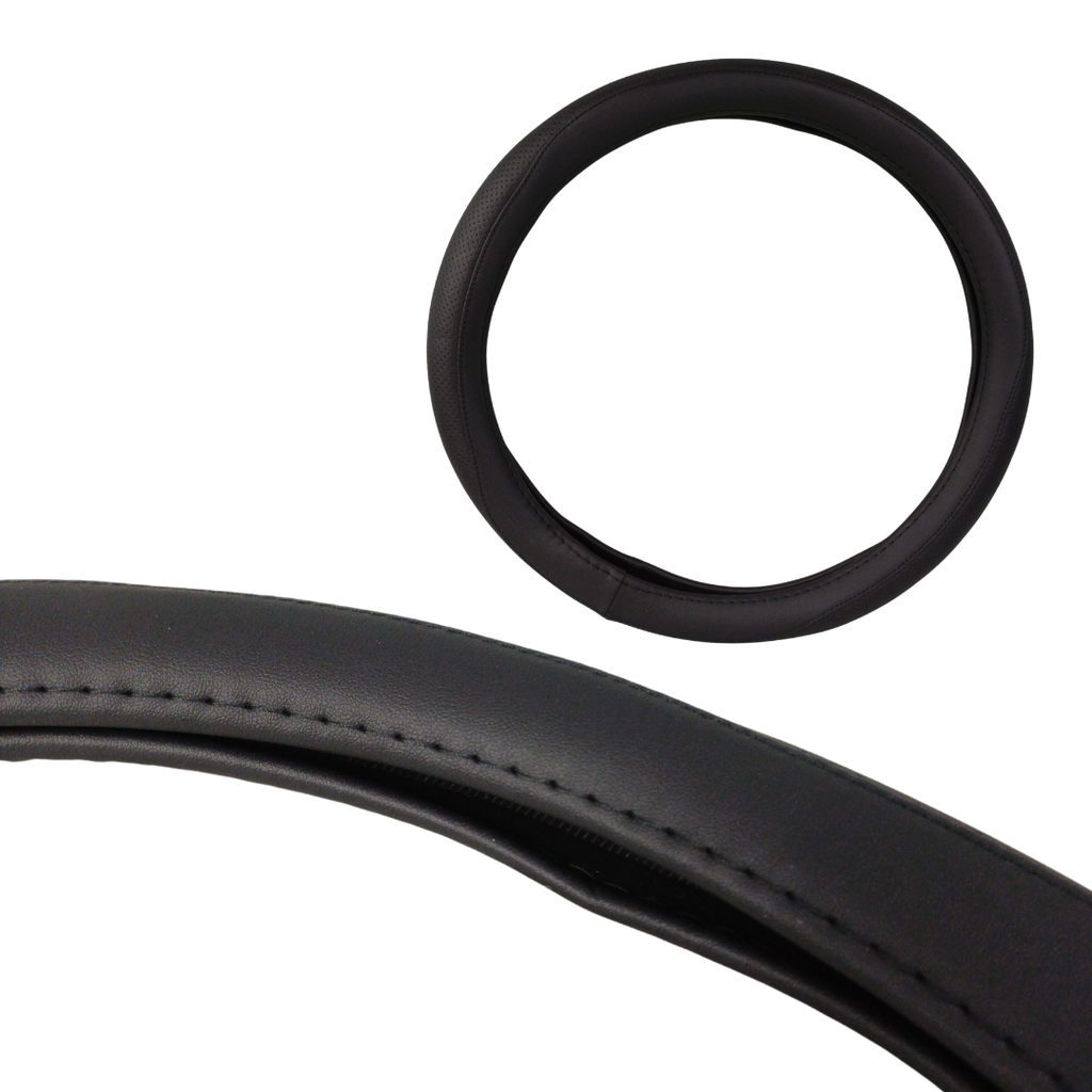 CUBRE VOLANTE VINIL NEGRO