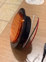 PLAFON LED AMBAR REDONDO 4" 12V 24 LEDS ATORNI