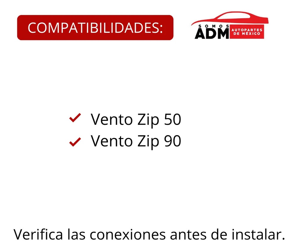 CARBURADOR SCOOTER VENTO ZIP 50/90