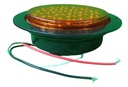 PLAFON LED AMBAR REDONDO 4" 12V 24 LEDS ATORNI