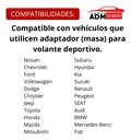 VOLANTE AUTOMOTRIZ BRONX FIBRA DE CARBON