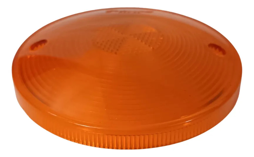 MICA PLAFON DIRECCIONAL MEDIANA AMBAR CLARO 1PZ 10CM DIAMETRO