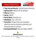 CARBON MARCHA DELCO 28MT (+) 2.6x4.6cm