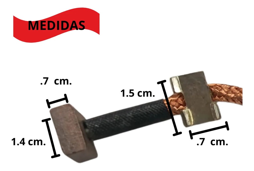 CARBON MARCHA DELCO SDD 12V (+) CR139 1.6x17.8cm