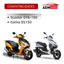 Anillos Piston Motoneta Gy6-150 150cc Estandar Juego