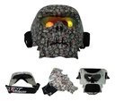 GOGGLES PARA MOTO "MÁSCARA CALAVERA" IRON RACING CON DISEÑO DIA DE MUERTOS