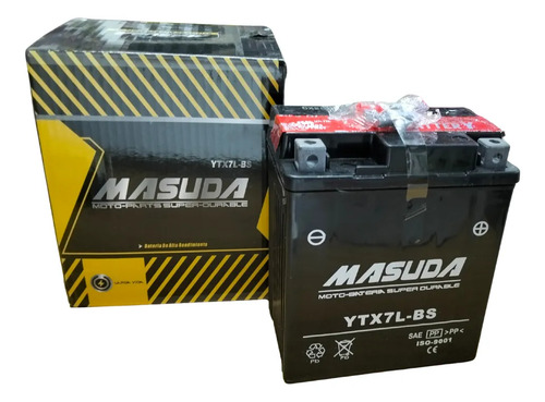 BATERIA MASUDA YTX7L-BS GEL  =BAT-6801-008