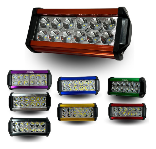 [ENFOB-3216-1827] FARO AUXILIAR HYPERLED ESTROBO IR-1820 8-80V 36W 2400LM NARANJA
