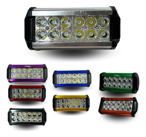 [ENFOB-3216-1825] FARO AUXILIAR HYPERLED IR-1820 8-80V 36W 2400LM PLATA