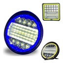 FARO AUXILIAR HYPER 24LED OJO ANGEL AZUL 24W 2800LM