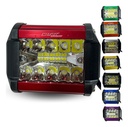 FARO AUXILIAR HYPERLED 60W 7000K 4000LM ROJO