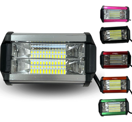 [ENFOB-3216-1855] FARO AUXILIAR HYPERLED 72W 7000K 4800LM PLATA