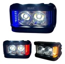 FARO AUXILIAR MOTO HYPERLED CON ALARMA LUZ AZUL 20W 4200LM