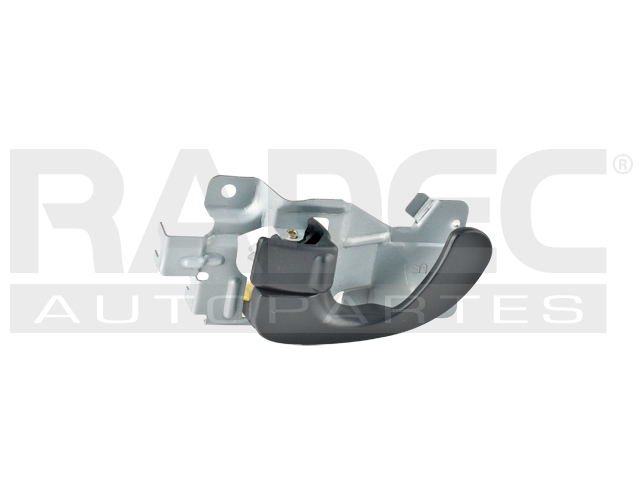 MANIJA INTERIOR MT ECLIPSE 00-05  NEGRO ZINC CON PLASTICO HUSHAN Izquierdo Delantera  