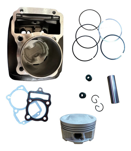 CILINDRO 150SZ/150Z/DM150/DT150 CLA 17-18/DT150 17-18COMP C/PISTON CORTO,PERNO DELG Y ANILLO
