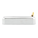 MANIJA EXTERIOR NS D21 86-08/HARDBODY 86-97/PATHFINDER 87-95/TSURU I GUAYIN 84-87  CORRUGADA CROMADA PLASTICO HUSHAN Izquierdo Delantera  