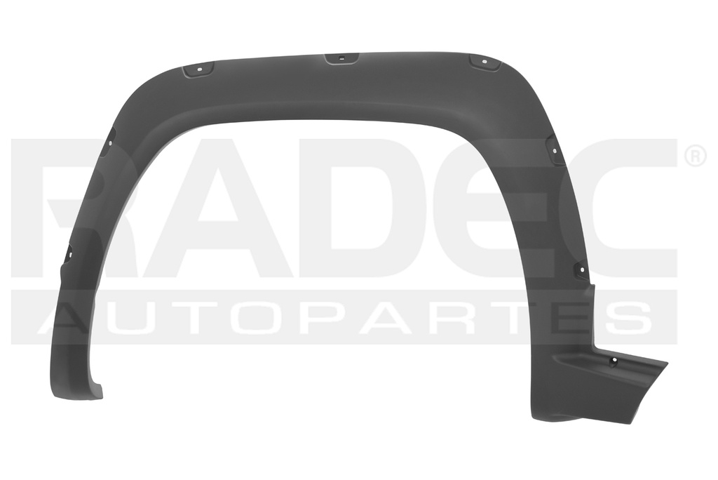 MOLDURA FASCIA DELANTERA DG RAM 700 15-20 ADVENTURE L4 4 CILINDROS 1.6 L 2 PUERTAS IZQ