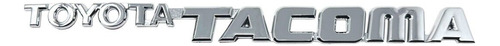 EMBLEMA LETRAS TOYOTA TACOMA 1995-2005 CROMO